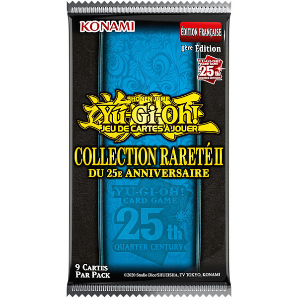 Yu Gi Oh! Booster Rareté II 25ème anniversaire