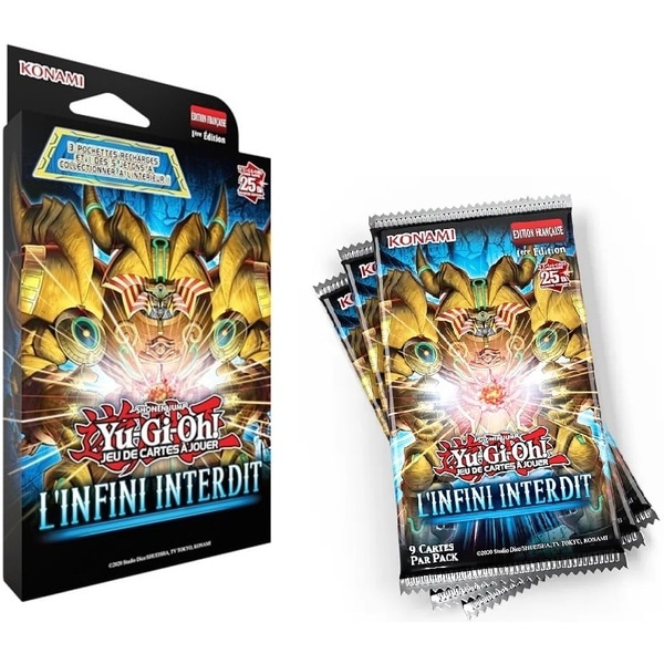 Booster Yu Gi Oh! L infini interdit x3