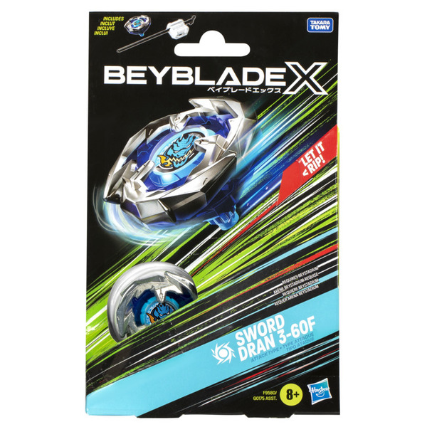 Toupie Beyblade X Sword Dran 3-60F Starter Pack