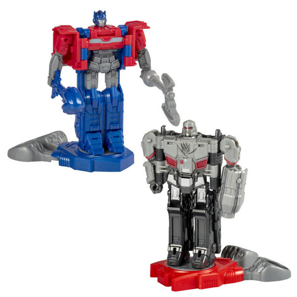 Figurines Optimus Prime et Megatron Transformers One Robot Battlers