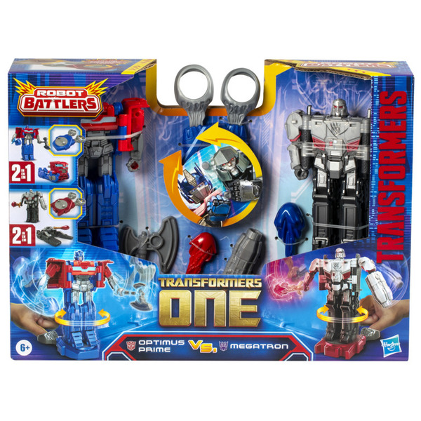 Figurines Optimus Prime et Megatron Transformers One Robot Battlers