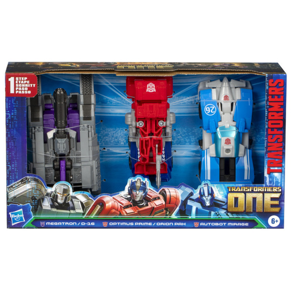 Coffret 3 figurines 10cm Transformers One