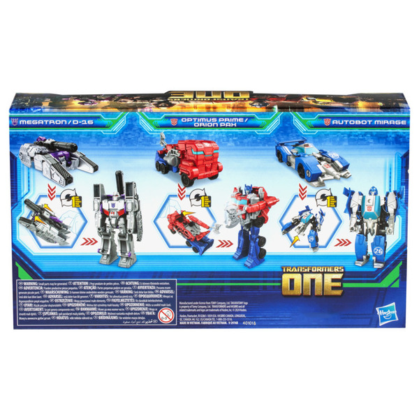 Coffret 3 figurines 10cm Transformers One