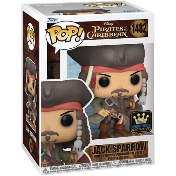 Figurine Jack Sparrow - Funko Pop - N°1482