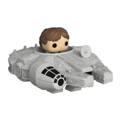 Coffret figurine Bitty Pop Han Solo et son Faucon Millenium