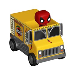 Coffret figurine Deadpool et son camion de Chimichangas