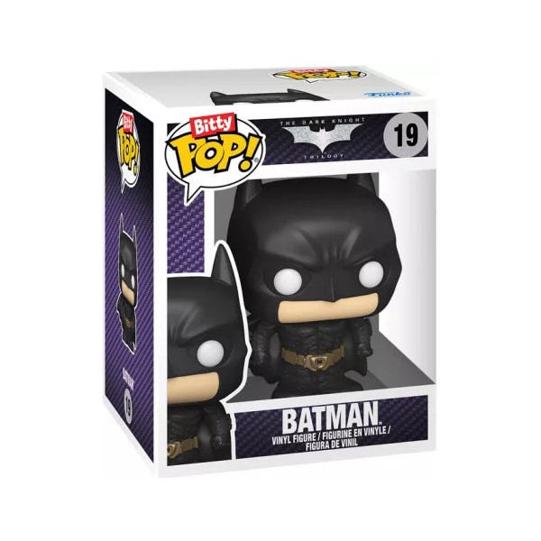 Présentoir Bat-Signal et 2 figurines Bitty Pop Batman et Joker