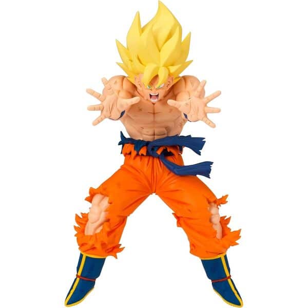 Figurine Goku Super Saiyan (VS Cooler) 14 cm