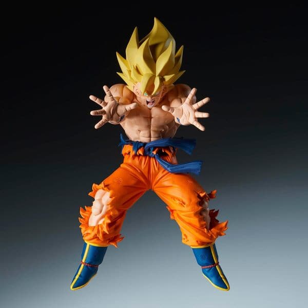 Figurine Goku Super Saiyan (VS Cooler) 14 cm