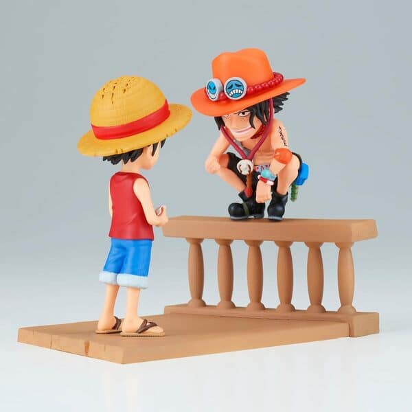 Figurine One Piece Monkey D Luffy et Portgas D Ace