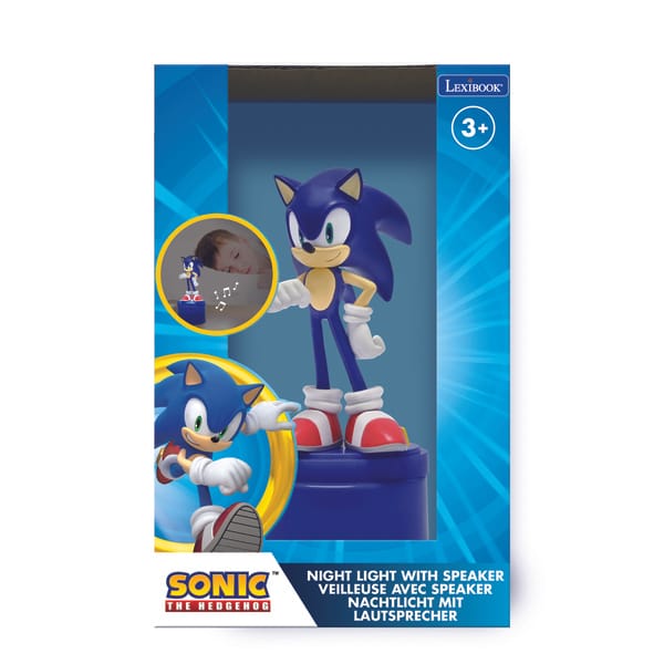 Enceinte veilleuse Sonic