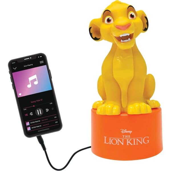 Enceinte veilleuse - Simba Le Roi Lion