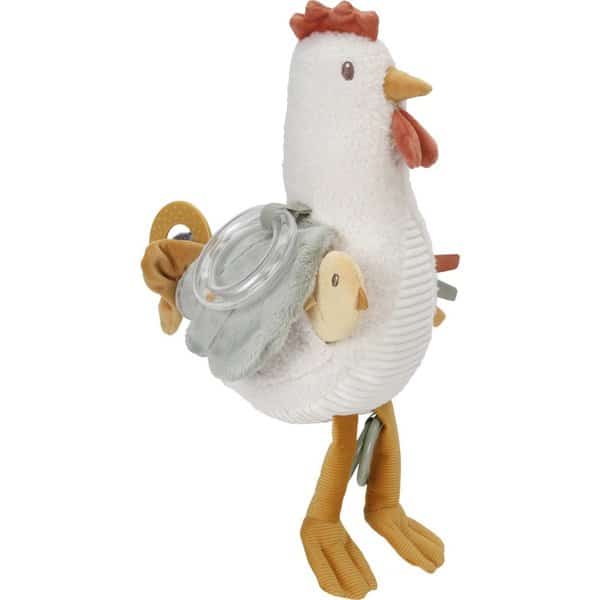 Poule d activités Little Farm 25cm