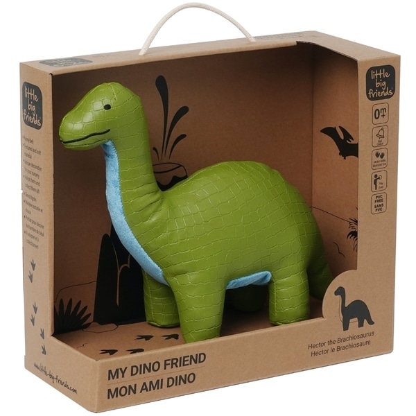 Peluche hochet Hector le brachiosaure