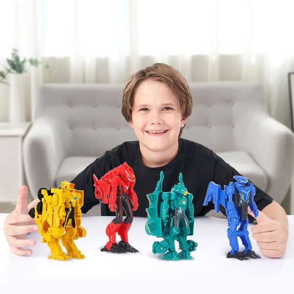 Dinoster figurine 2en1 transformable 12cm