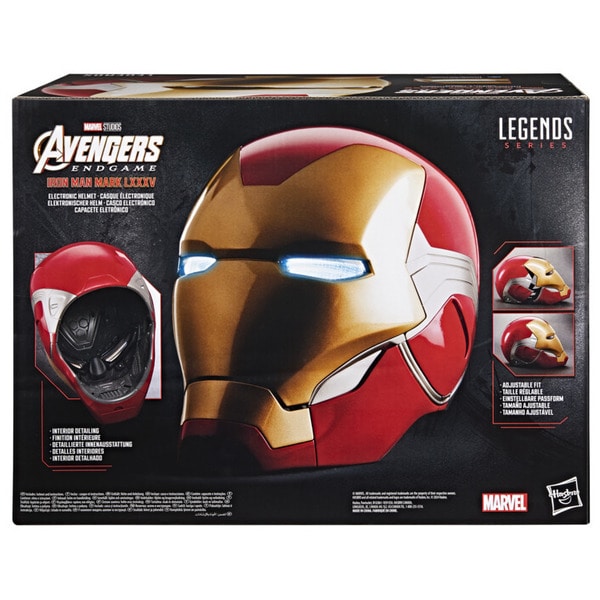 Casque électronique premium Iron Man Marvel Legends Series