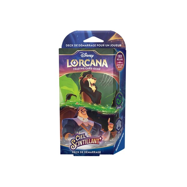 Disney Lorcana  Chapitre 5 - Deck de démarrage Scar et Kronk