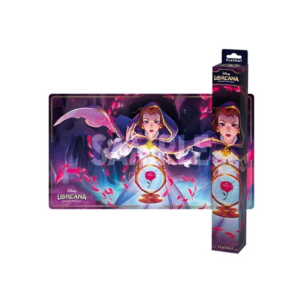 Disney Lorcana  - Tapis de jeu de cartes princesse Belle