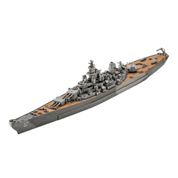 Maquette USS New Jersey 1/1200