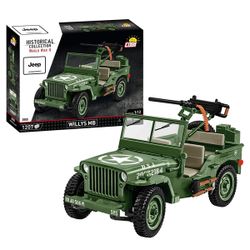 Set de construction Cobi – Véhicule militaire Willys MB (1207 pièces)