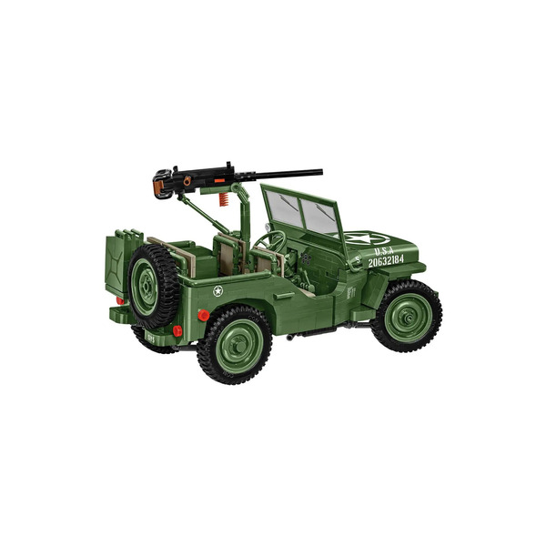 Set de construction Cobi – Véhicule militaire Willys MB (1207 pièces)