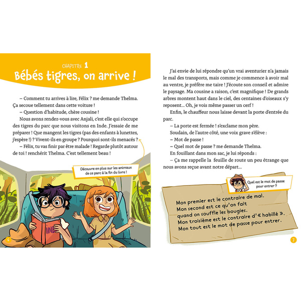 Mon roman énigme - Mission animaux