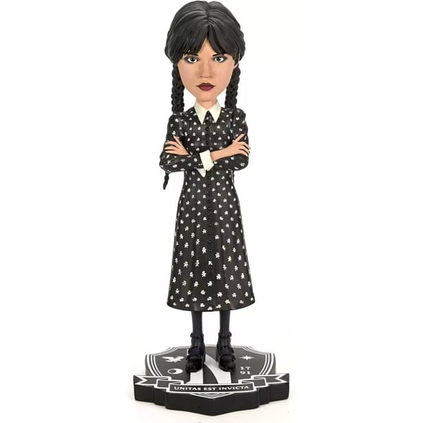 Figurine Head Knocker 22cm - Mercredi Addams