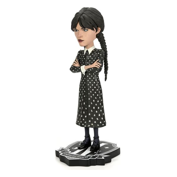 Figurine Head Knocker 22cm - Mercredi Addams