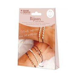 Kit bijoux DIY & relax - Or et noir