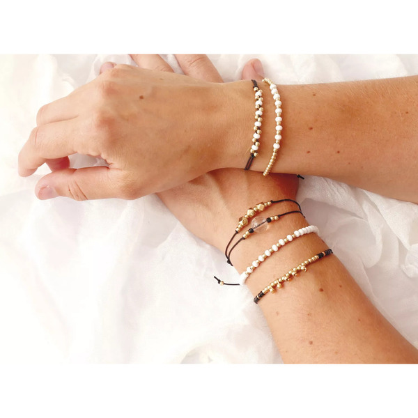 Kit bijoux DIY & relax - Or et noir