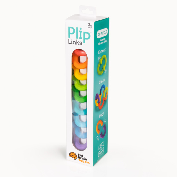 Liens Plip Links arc-en-ciel en silicone