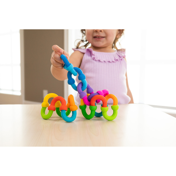 Liens Plip Links arc-en-ciel en silicone