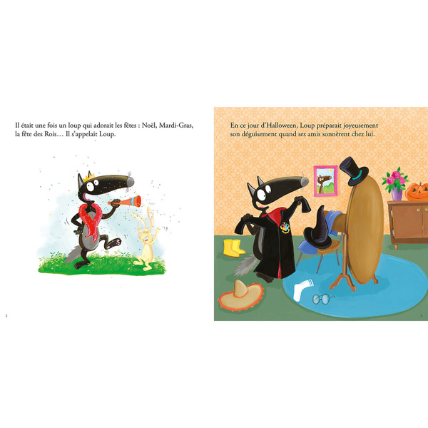 Le loup qui ne croyait pas aux fantômes