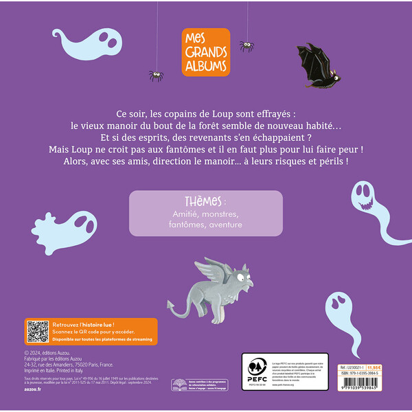 Le loup qui ne croyait pas aux fantômes