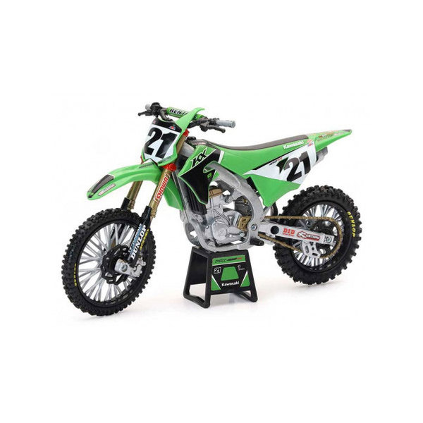 Moto Kawasaki KX450F 2022 Jason Anderson n°21 1/12