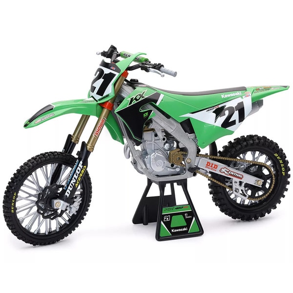 Moto Kawasaki KX450F 2022 Jason Anderson n°21 1/6