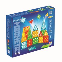 Coffret 16 tuiles magnétiques gems