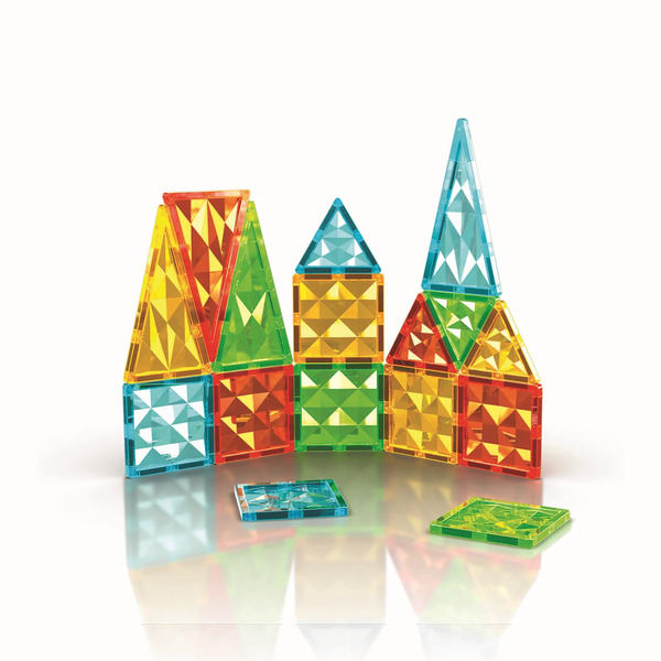 Coffret 16 tuiles magnétiques gems