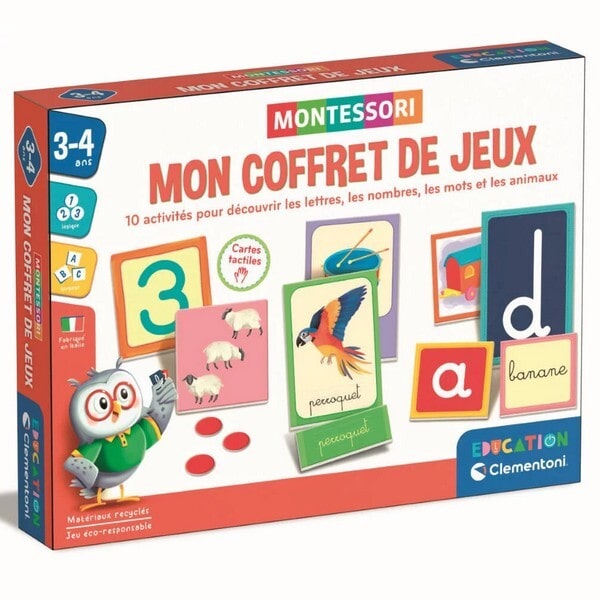 Jeu éducatif Montessori - Mon coffret de jeux