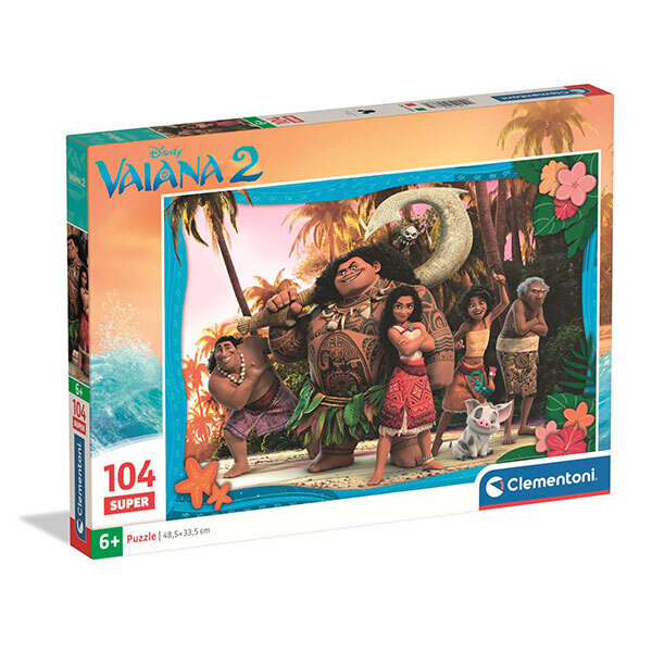 Puzzle 104 pièces Super - Vaiana 2