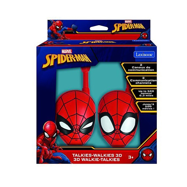 Coffret de 2 Talkie-Walkies 3D - Spider-Man