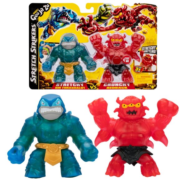 Duo de figurines Goo Jit Zu - Blazagon vs Corruptagon