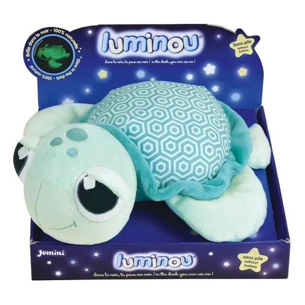 Luminou Ma Petite Carapace Tortue Peluche