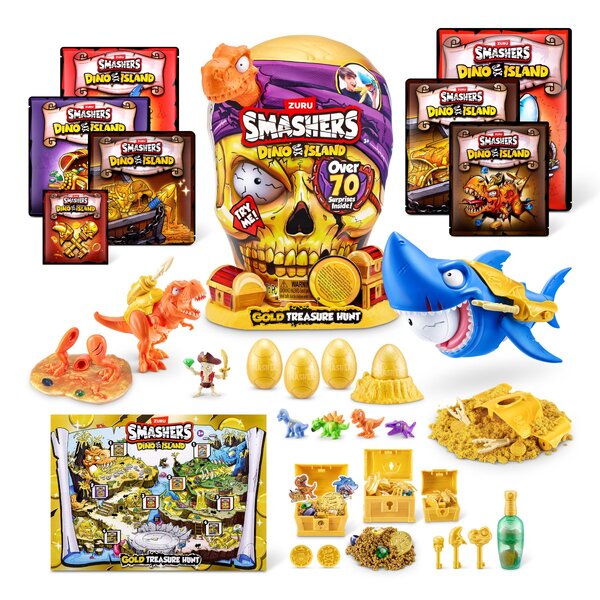 Chasse au trésor d or - Smashers Dino Island