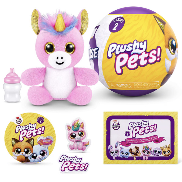 5 Surprise Plushy Pets Série 2