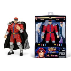 Figurine articulée street fighters Bison15cm