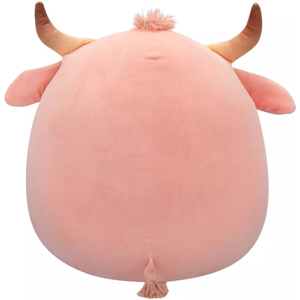 Peluche Squishmallows Howland le taureau Brahman pêche