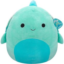 Peluche Squishmallows Cascade la tortue bleu sarcelle 
