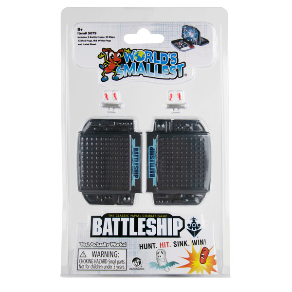 Jeu World s Smallest Battleship (Bataille navale)