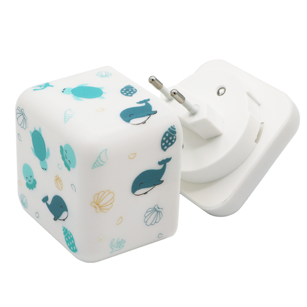 Veilleuse Nomade Cube B - Océan